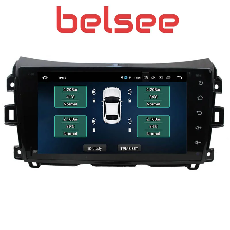 Belsee для Nissan NP300 Navara 2014 2016 PX5 Восьмиядерный стерео Android 8 0 автомобильное радио GPS