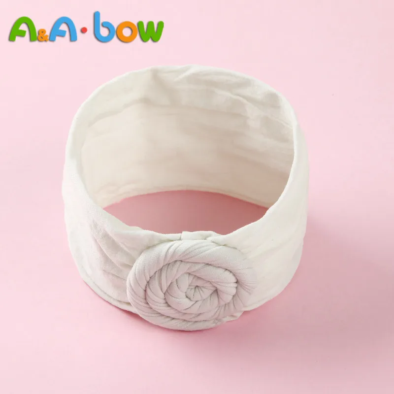 new born baby accessories	 1pcs Wide Nylon Bow Headband with Rose Flower, Soft Elestic Wide Head wraps, Cute Nylon Turban Headband Girls Hair Accessories cool baby accessories Baby Accessories