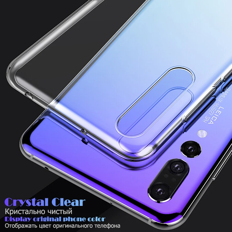 Silicone Soft TPU Transparent Case For Huawei P20 P20Pro P20 lite Mate10 Pro Transparent Phone Cover For Honor 10 V10 Case Shell Silicone Soft TPU Transparent Case For Huawei P20 P20Pro P20 lite Mate10 Pro Transparent Phone Cover For Honor 10 V10 Case Shell