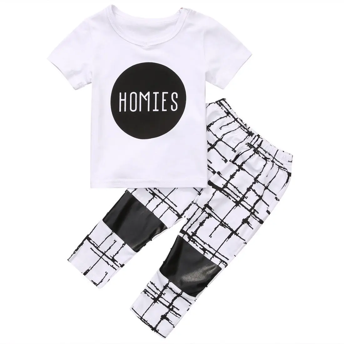 Toddler Kids Baby Boys Clothes Child Top T shirt Pants Leggings Outfits