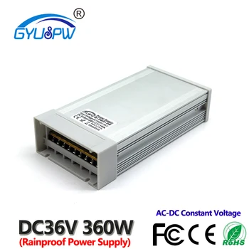 

Switching power supply Rainproof 36V 10A 360W Single Output Transformer 110V 220V AC to DC 36v SMPS for LED Strip CNC 3D Print