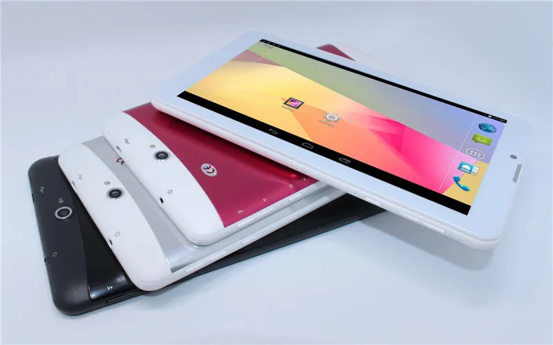 

7inch 3G Phone call Dual SIM Tablet MTK6572 Bluetooth Dual camera Dual Core 8GB Android 4.2 tablet 5 colors