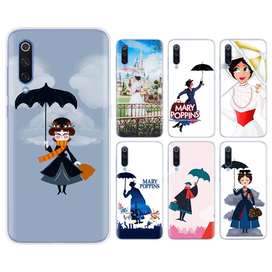 

Mary Poppins Returns Silicone case for Xiaomi Mi 9 8 A2 Lite Play Mix3 Redmi 6 6A Note 6Pro 7 Pro TPU Soft Phone case