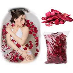 50 г/пакет сухая Роза лепесток натуральный цветочный гидромассажная Ванна снять ароматный массажер для тела
