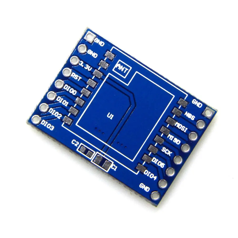 

1pcs SX1278 LoRa Module 433M development base board Ra-02 Ai-Thinker Wireless Spread Spectrum Transmission Socket DIY