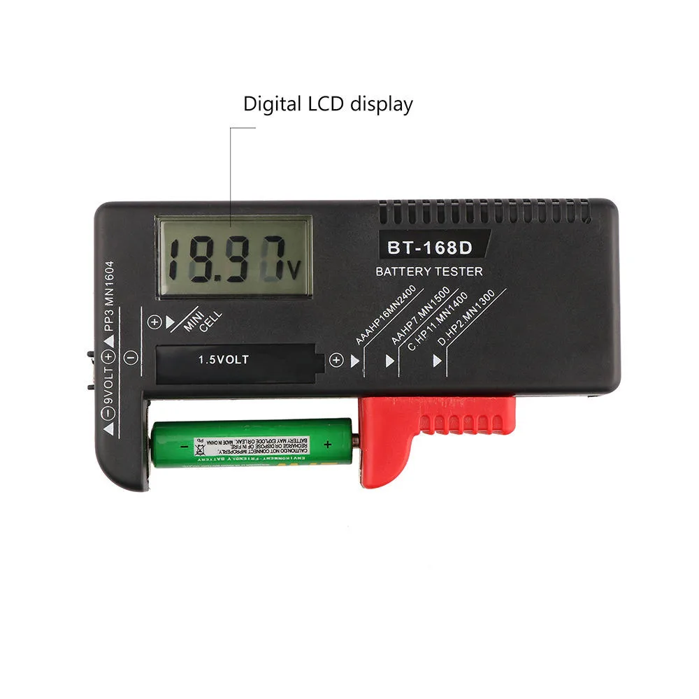 

New Indicator Battery Cell Tester AA AAA C/D 9V Volt Button Checker