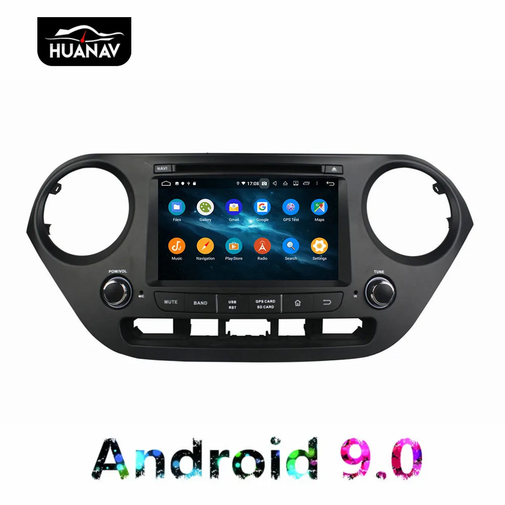 Top DSP Android 9.0 Car DVD Player GPS navigation For Hyundai I10 I 10 2013-2015 multimidia Car radio player auto stereo head unit 6
