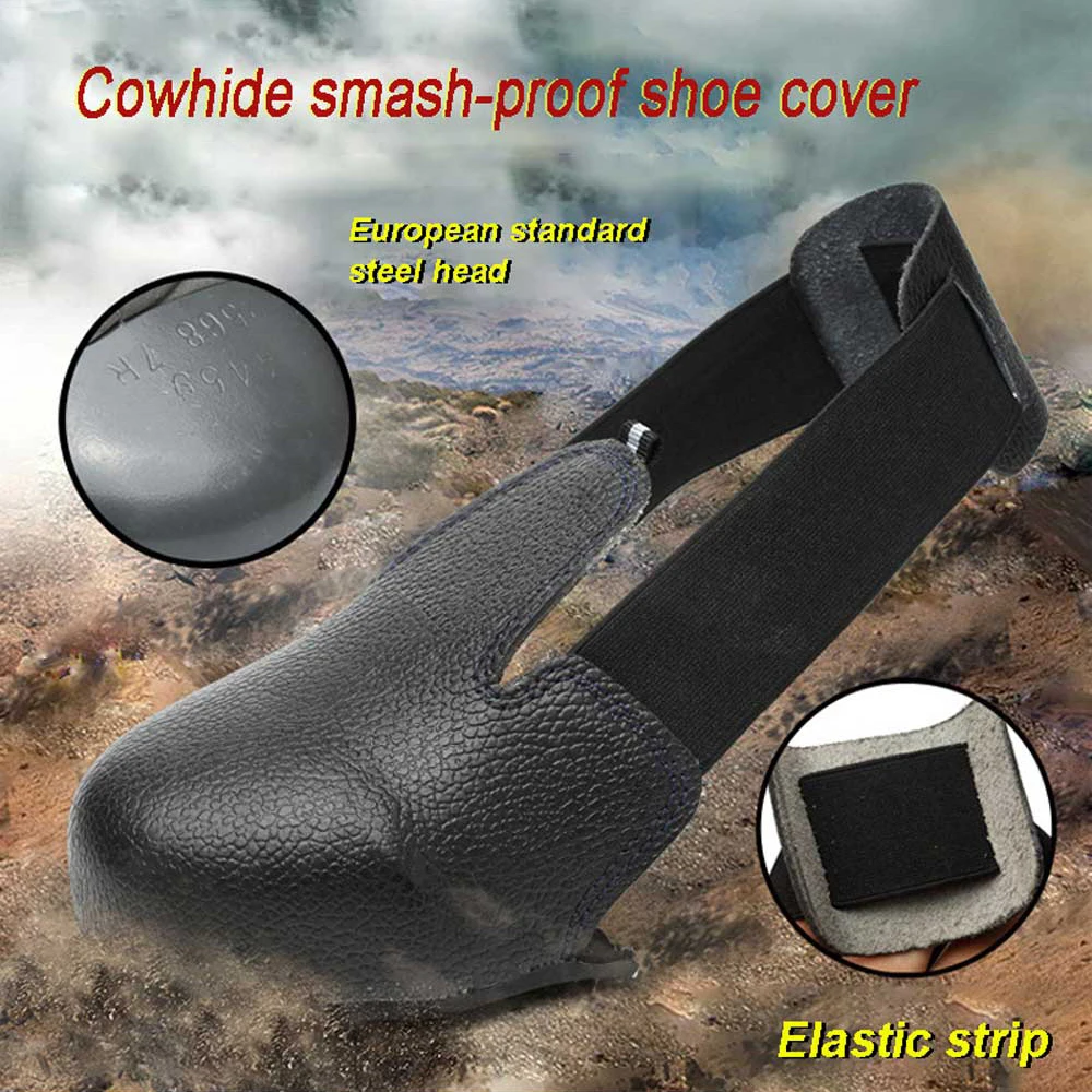 

ZK30 Safety Shoes Anti-smash Cover Portable Light Visitor Steel Toe Cap Workplace Dropshipping