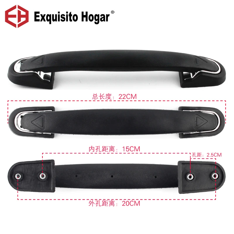 

Suitcase Pull Rod Box Handle Fitting Pull Rod Handle Suitcase Fix Holders Box Pull Carry Strap Luggage Repair Handle Part