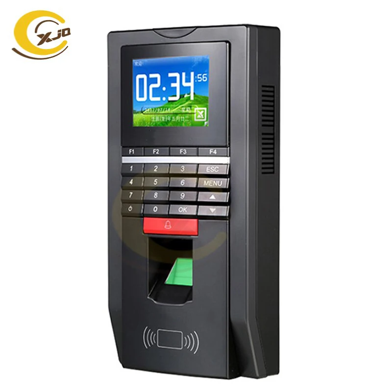 XJQ Free software Biometric Fingerprint RFID Card Password Recognition Access Control and Time Attendance device Realand F131S - Famidy.com