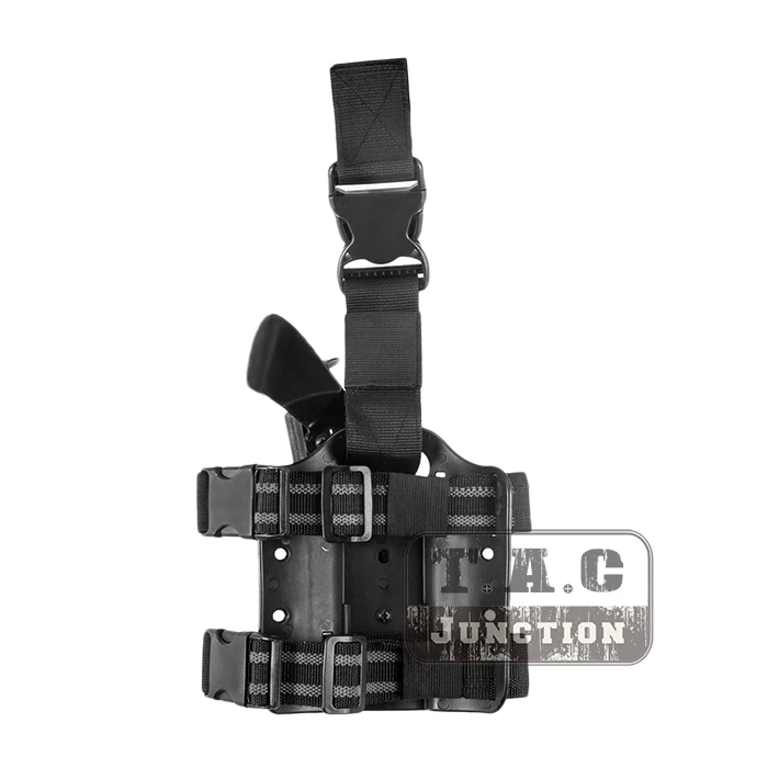 Тактическая 6304 ALS SLS Автоматическая блокировка среднего уровня III удерживающая тяга правая рука падение ноги кобура w/Light Sentry для Glock 17 22