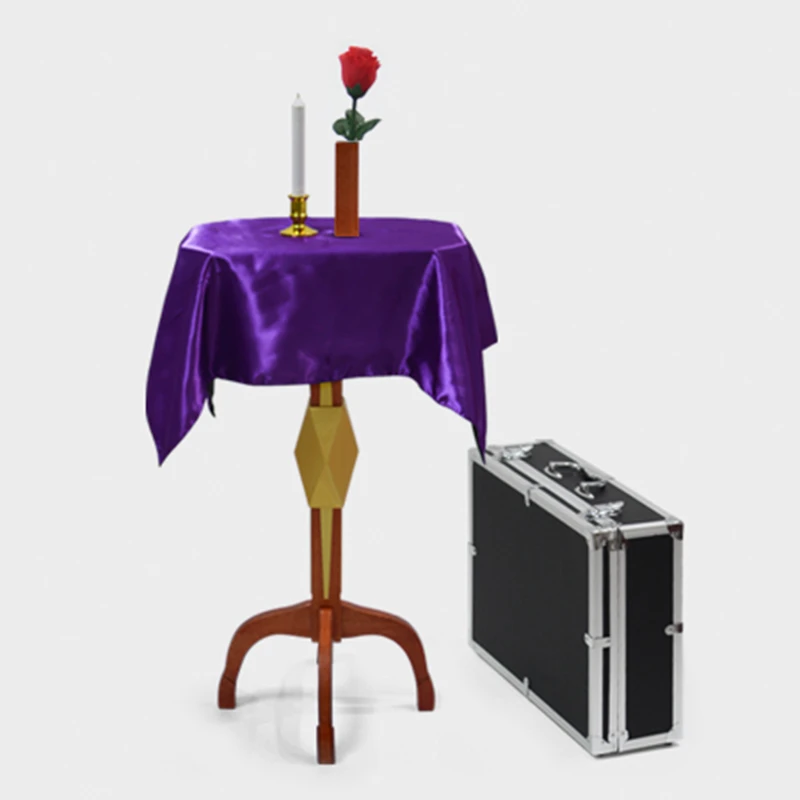 Deluxe Floating Table With Anti Gravity Vase Candlestick Magic Tricks