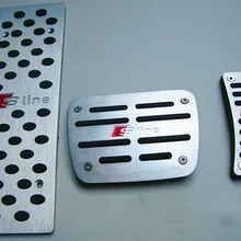 Автомобильный акселератор Тормозная ножная педаль Нескользящая Накладка для Audi A4 A5 A6 A7 A8 Q5 B6 B7 B8 C5 C6