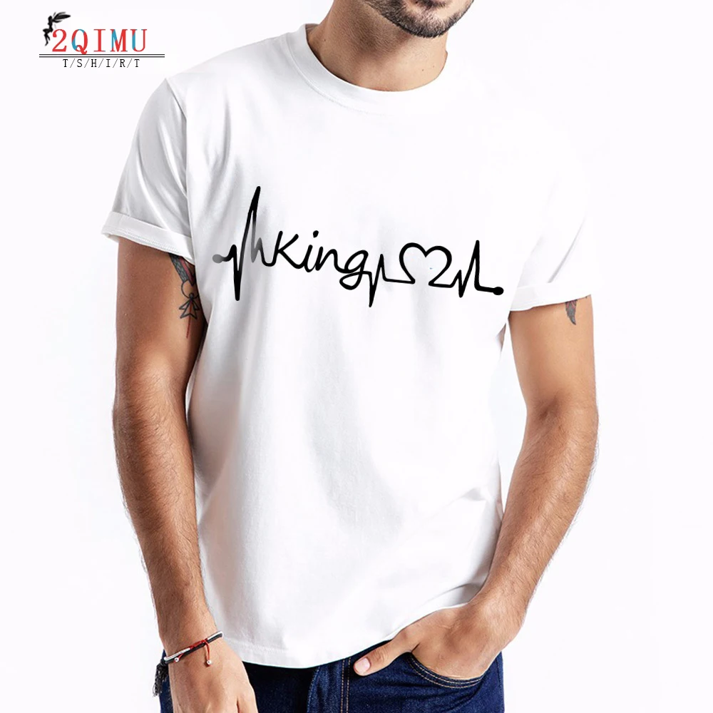 

2QIMU 2019 Fashion Cotton Patchwork Print T-Shirts Summer Short Sleeve T-Shirt Mens Casual Style O-Neck Top Tees