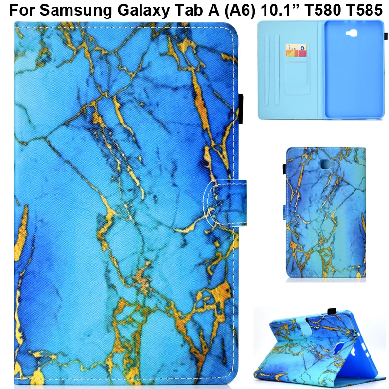 Милый чехол для Samsung galaxy Tab A6 10 1 SM-T580 SM-T585 сумка TabA дюймов с милыми цветами совой