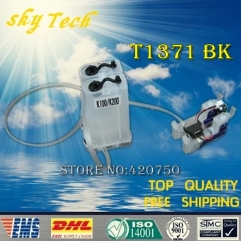

EMPTY CISS suit for T1371BK T1371BK , 2BK CISS suit for Epson K100 K200 K101 , with combo ARC chip