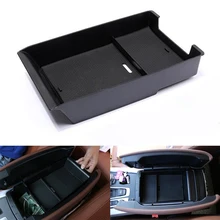 YAQUICKA автомобильный подлокотник ящик контейнер для хранения с держателем лоток для BMW X5 F15 для X6 F16