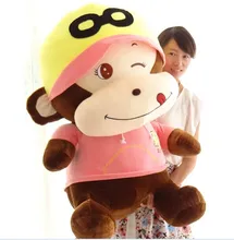 huge pink monkey doll big lovely plush monkey toy The glad eye monkey doll happy monkey