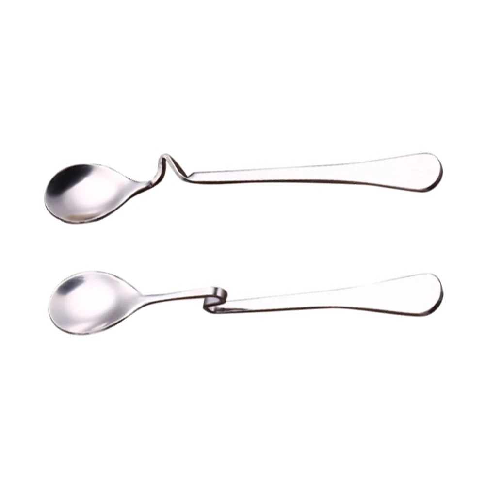 Buy 1pc Creative Coffee Spoon Stainless Steel Long