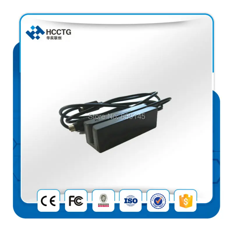 

Cheap 3 Tracks USB Magnetic Strip Card Reader With Free SDK HCC750