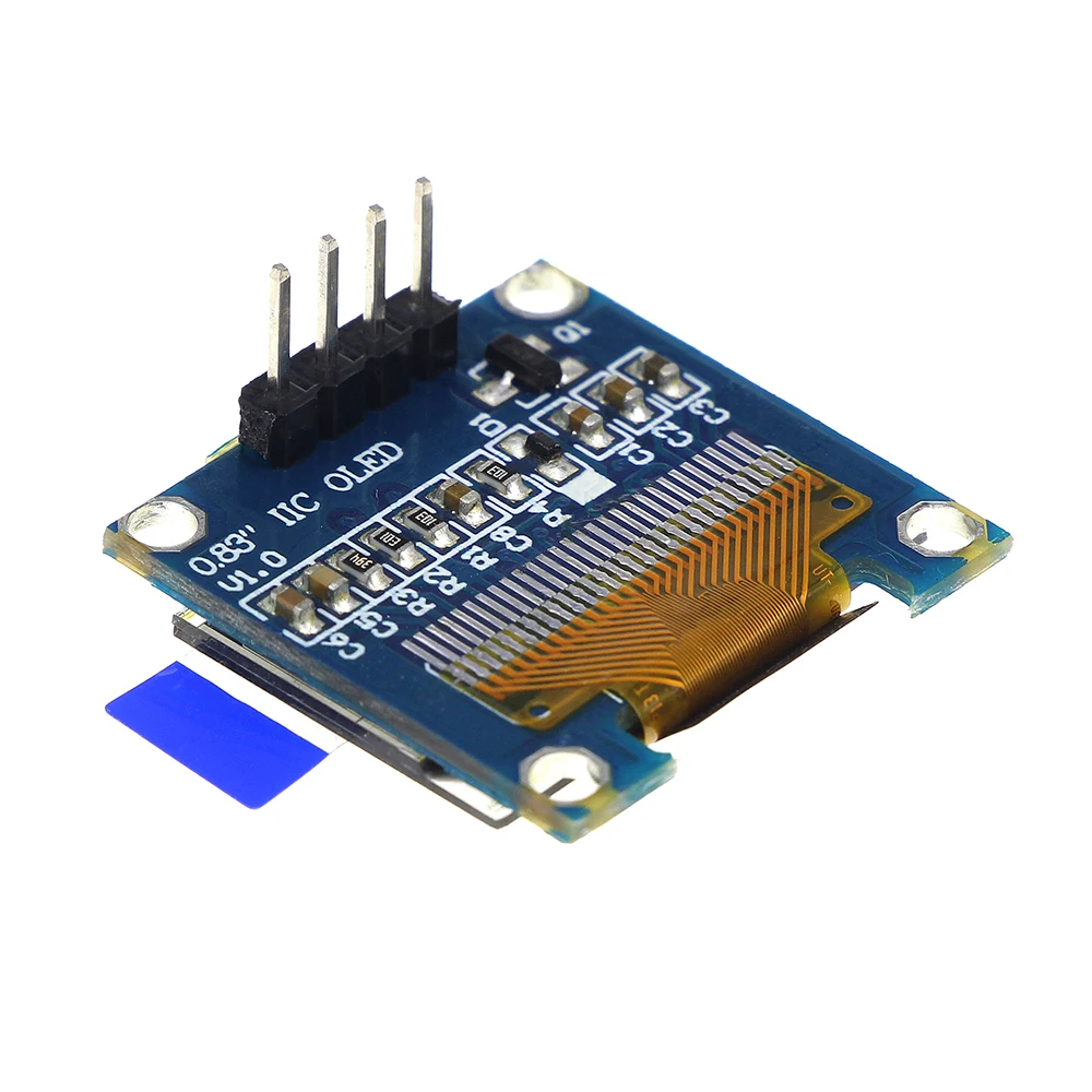 0,83 дюймов синий O светодиодный модуль Новый 96X39 O светодиодный ЖК-дисплей светодиодный Дисплей модуль 0,83 для arduino Diy комплект