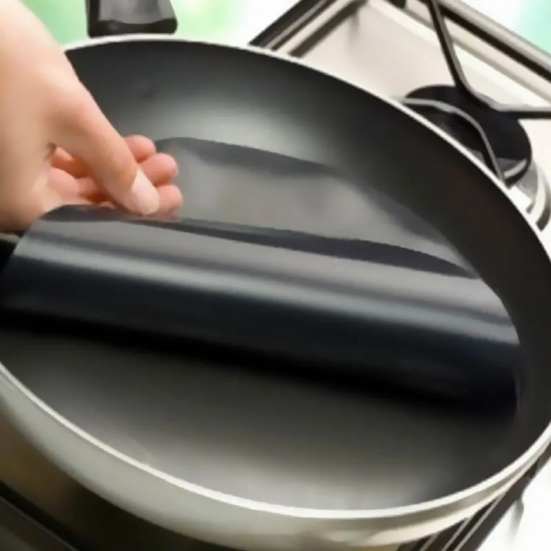 High Temperature Saucepan Mat Non Stick Wok Pad Fry Pan Liner Sheet
