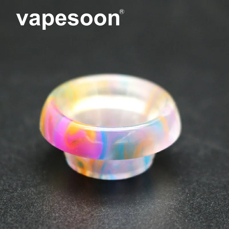 

Original VapeSoon 810 Resin Drip Tip For Kennedy24 Goon528 Manta RTA Vandy Vape Kylin RTA Reload Atomizer 4 Colors