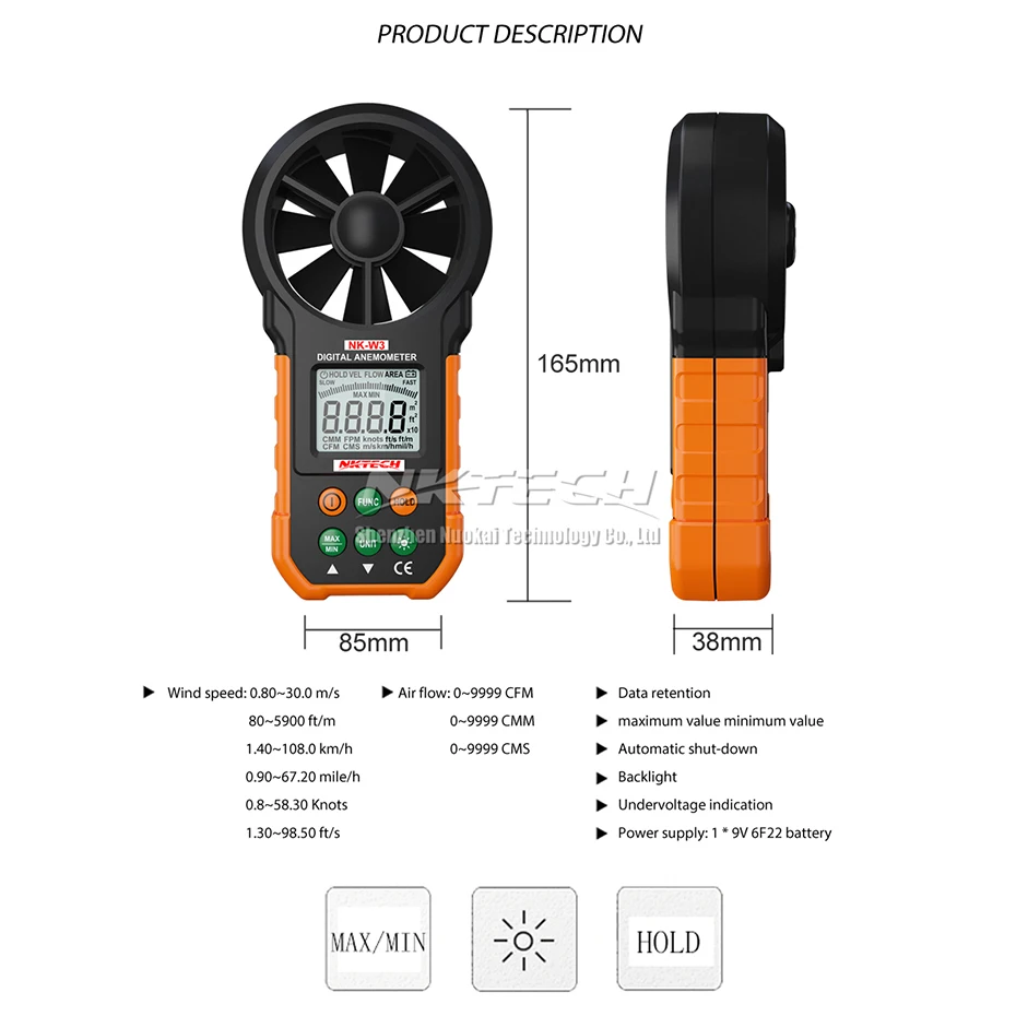 Cheap Instrumentos de medição de velocidade