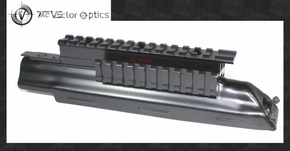

Tactical AK Receiver Triple 20mm Picatinny & Weaver Rail Top Mount System Cover fit 47 & 74