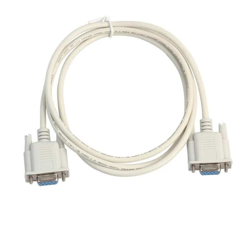 

Hot 1.5M / 3M / 5M Serial RS232 9 Pin Female To Female DB9 9-Pin PC Converter Extension Cable New