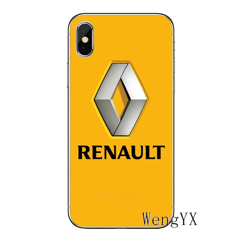 Спортивный автомобиль Renault логотип для Xiaomi Redmi S2 5 plus 6 4 Pro 6A 4A 4x Note 6 5 5A 4 3 Pro Pocophone F1 чехол мягкий чехол для телефона чехол s - Цвет: Renault-A-07