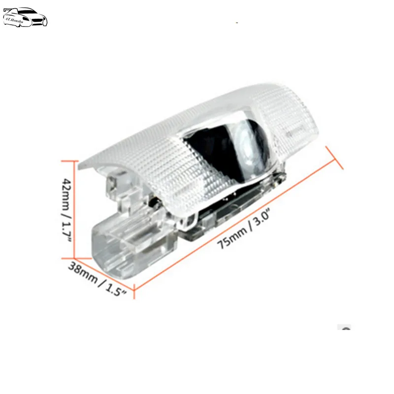 Автомобильный Дверной светильник с логотипом для Toyota Camry Corolla Prius Verso HighLander Crown Sienna