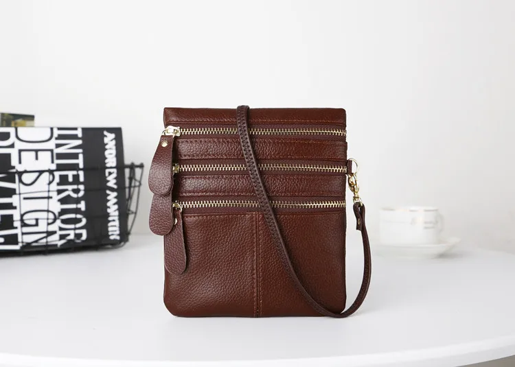 Из натуральной кожи в стиле ретро Для женщин Курьерские сумки маленький Shouolder клатчи Сумки Модельер из натуральной кожи Crossbody сумки