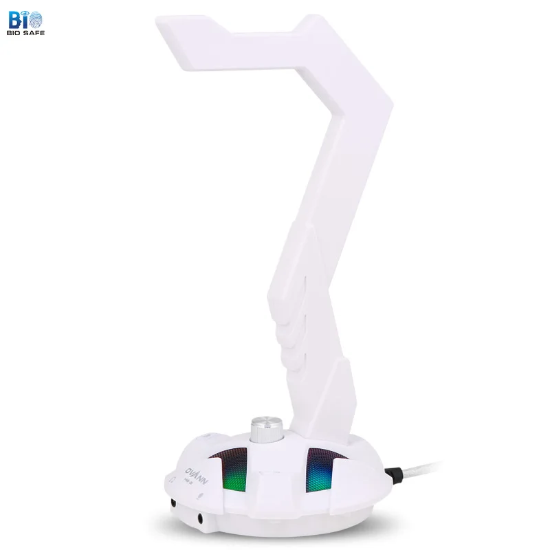 Biosafe 26 см Пластик Подставка для наушников RGB цветной светодиодный светильник