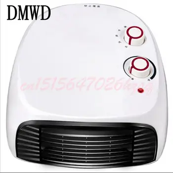 

DMWD Household Small Size Heater Warm Electric Desktop Wall hanging Heated Warmer For Winter Bedroom Office bathroom waterproof
