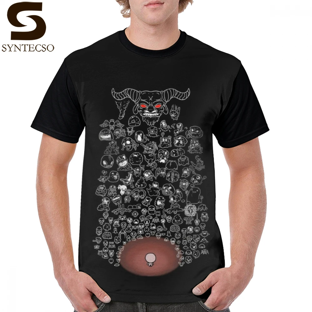 

The Binding Of Isaac T Shirt My Friends T-Shirt Printed Plus size Graphic Tee Shirt Fashion Man 100 Polyester Awesome Tshirt