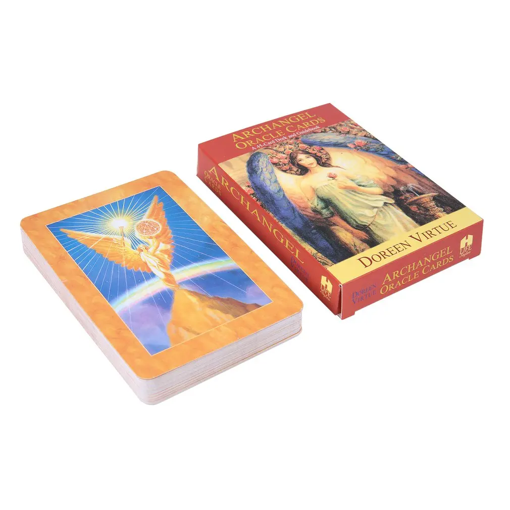 Magic Archangel Oracle Cards Earth Magic: чтение карты Таро для игры персонального использования настольной игры 48-card Deck и Guidebook