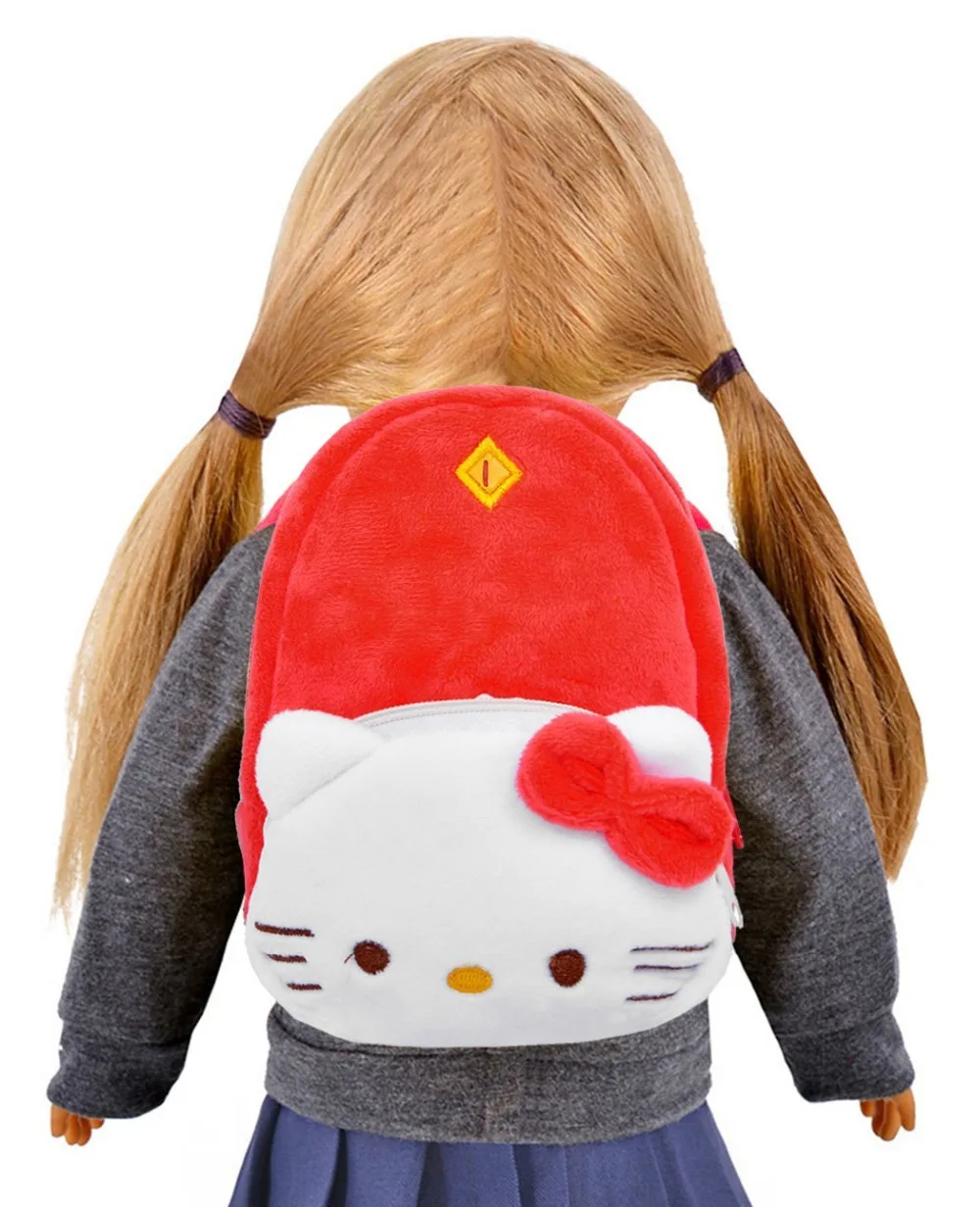 

2017 New Style Cute Kitty Backpack Schoolbag Doll Accessory For 18 inch dolls AX29