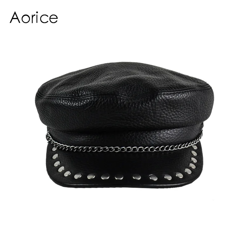 Aorice шапки женские Пояса натуральной кожи шапка женская зимняя Кепки Бейсбол
