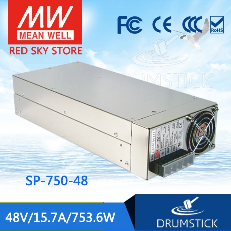

Advantages MEAN WELL original SP-750-48 48V 15.7A meanwell SP-750 48V 753.6W Single Output Power Supply