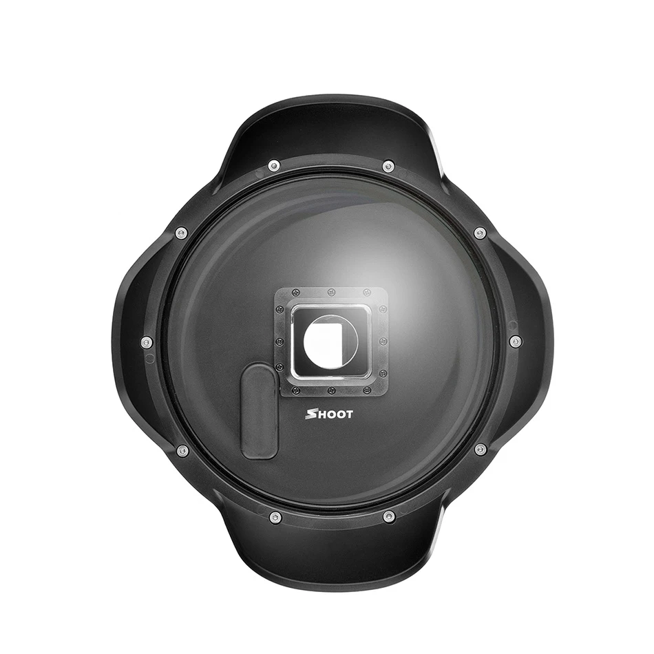 SHOOT водонепроницаемый чехол для GoPro Hero 4 аксессуары купольный объектив прозрачный