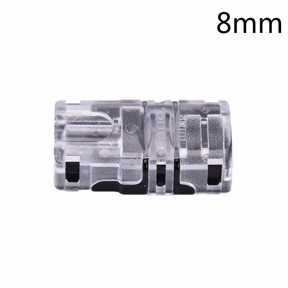

8/10mm Single Color Waterproof Connection Conductor 2pin LED Strip to Wire Connector for IP65 SMD 5050 5630 LED Tape Light