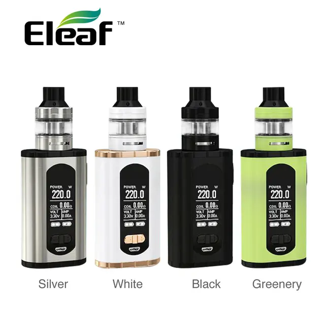 Original Eleaf Invoke 220W Vaping Kit 2ml/ 4ml ELLO T Atomizer Tank HW3