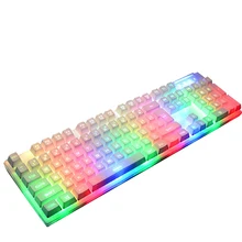 Проводной USB2.0 Механическая Подсветка Gaming Keyboard Проводной USB Powered Компьютерная Периферия