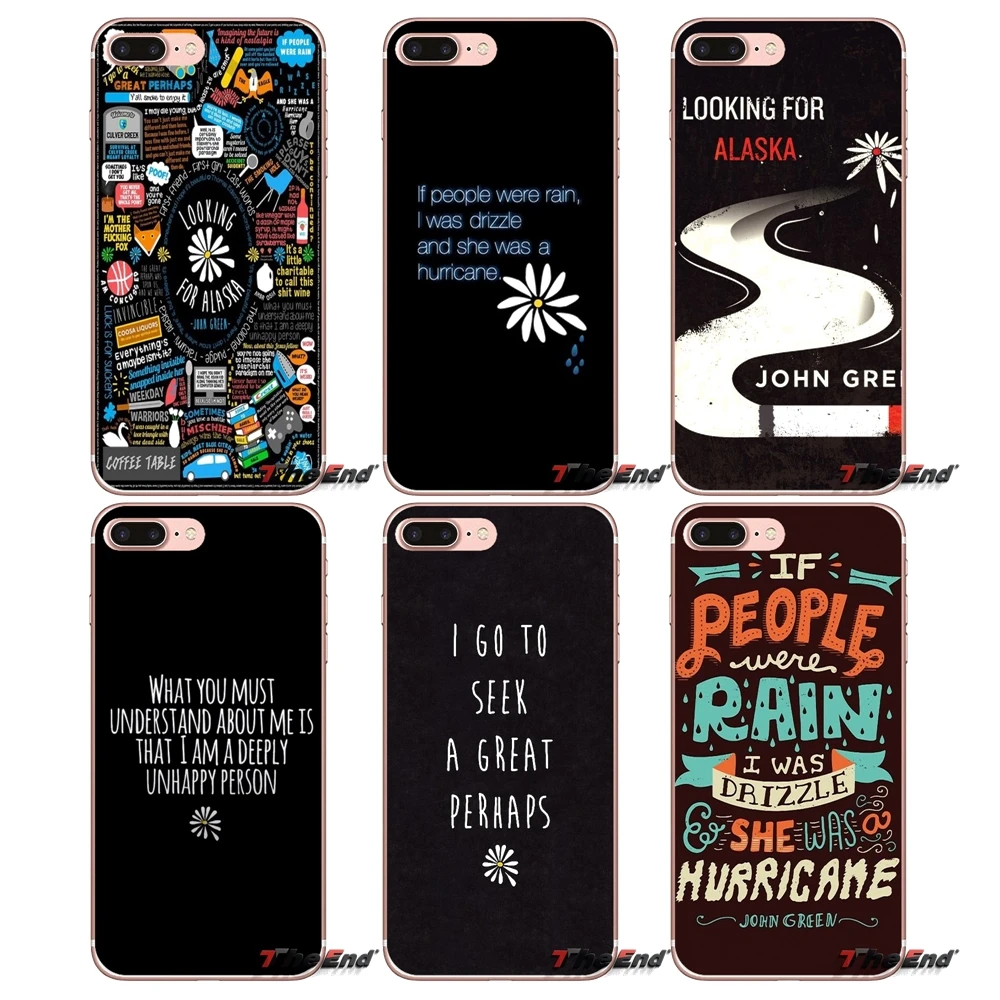 

For iPhone X 4 4S 5 5S 5C SE 6 6S 7 8 Plus Samsung Galaxy J1 J3 J5 J7 A3 A5 2016 2017 Looking For Alaska Quote Map Phone Case
