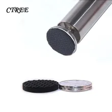 CTREE/Лидер продаж, 4 шт./компл., креативный круглый квадратный черный нескользящий домашний стол для ног и стульев, коврик для защиты ног CNH0