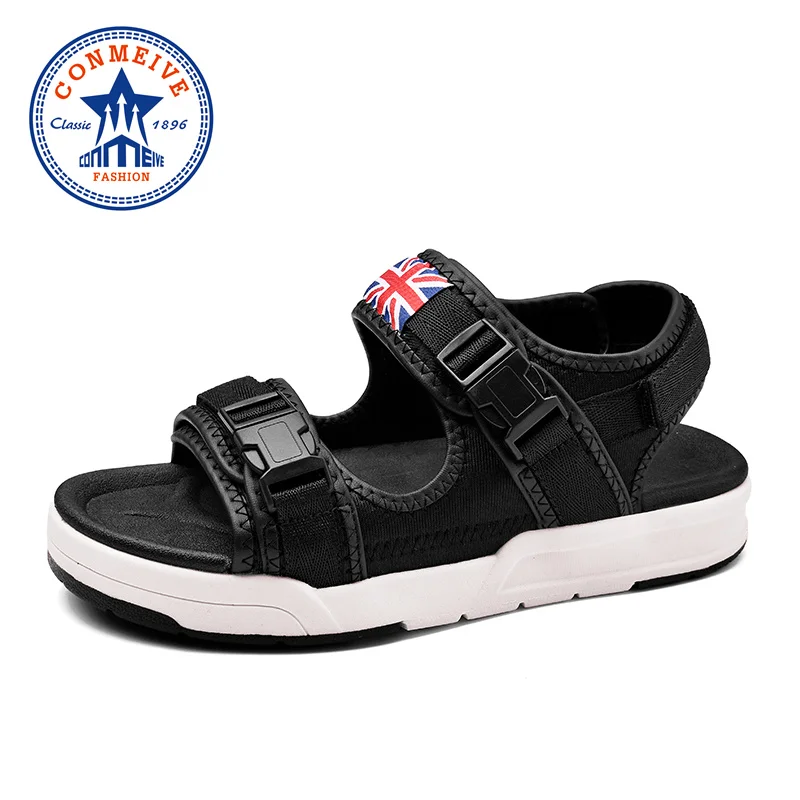

Hot Summer Breathable Beach Shoes 2018 New Outdoor Sandals Men Light Hiking Male Sport Quick-Drying Mens Fishing Water Shoe