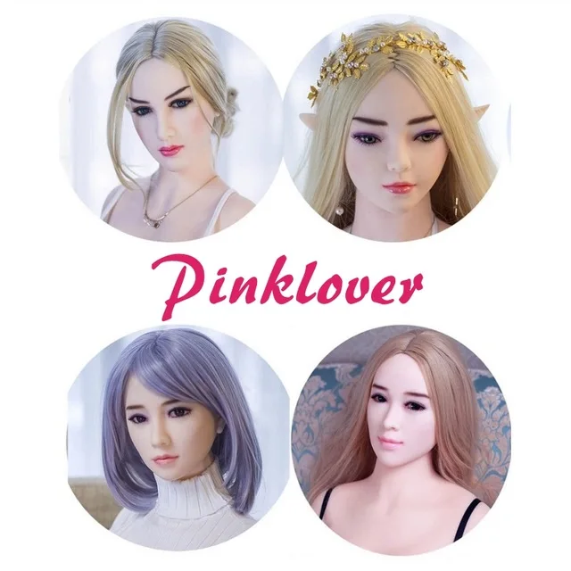  Sex doll head only love mannequin torso Full Silicone for male sex toys products oral sex love doll