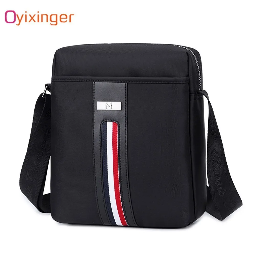 

Business Man Waterproof Nylon Briefcase Women Single Shoulder Office Bags For Men Messenger Notebook Computer Bag For Mini IPAD