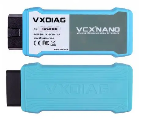 Fvdiful WI-FI версия VXDIAG VCX нано Поддержка последняя версия ois 4.4.1, поддерживающий UDS протокол с несколькими языками